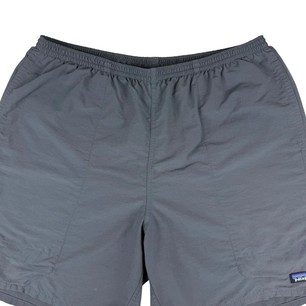 Patagonia Shorts Men's‎ L Gray Baggies Shells Mesh Lined Swim Trunks Quick Dry